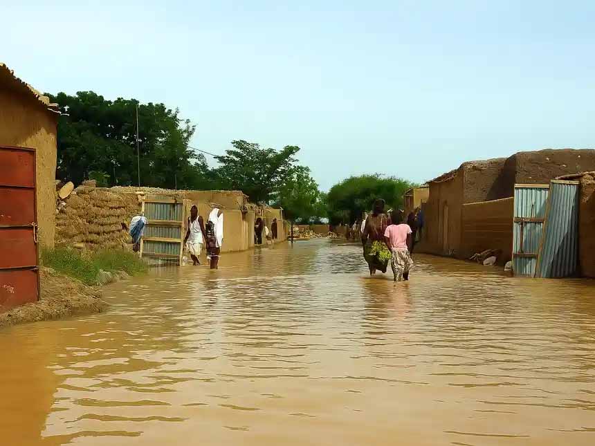 Changement climatique, inondation