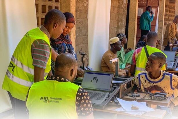 enregistrement biométrique