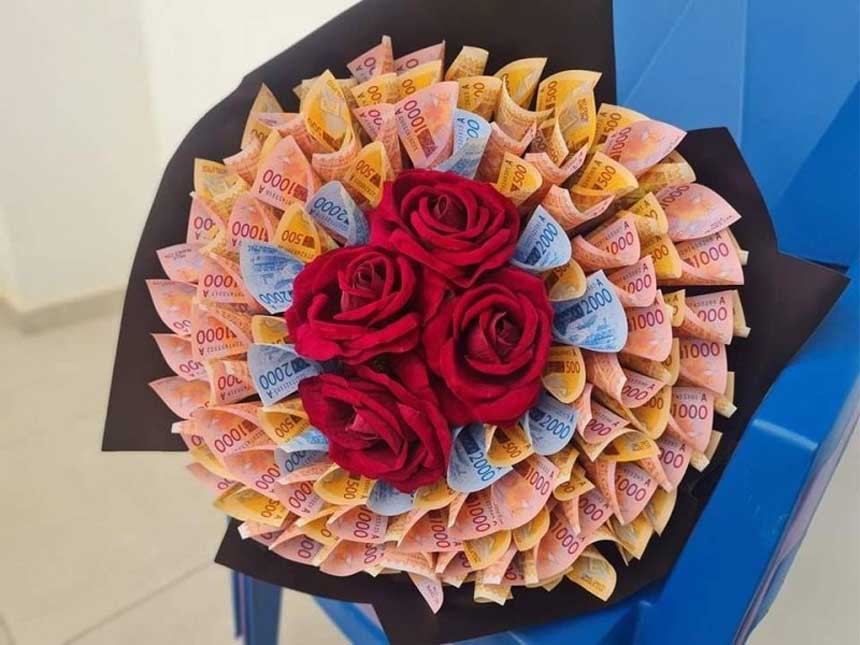 bouquets d'argents