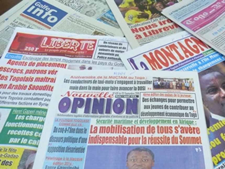 liberté de la presse, cedeao, togo