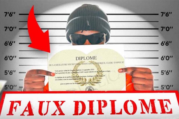 opération de vérification de faux diplomes