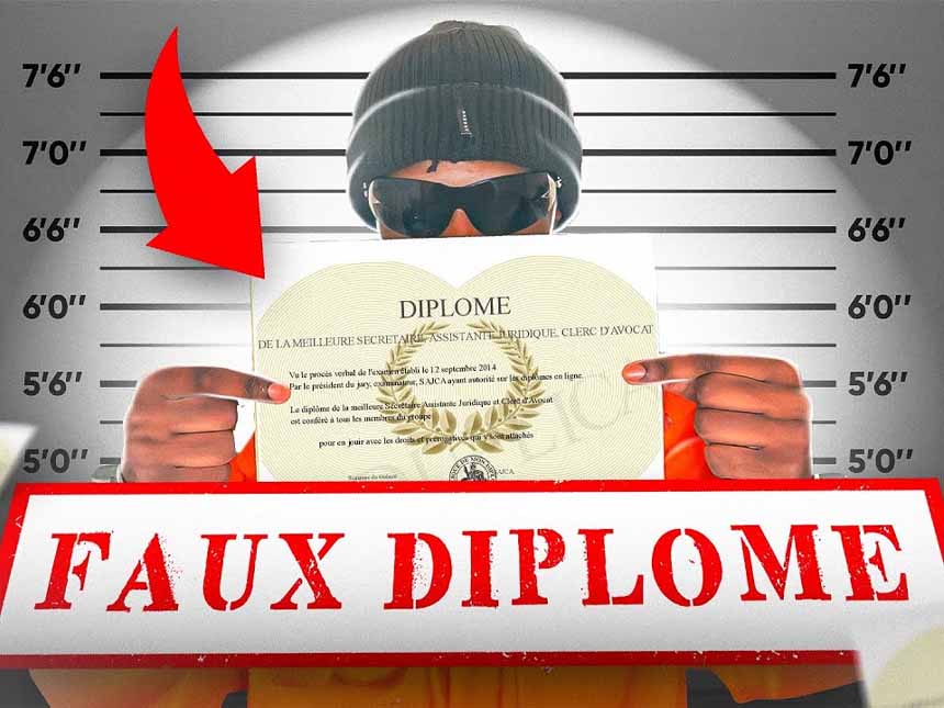 opération de vérification de faux diplomes